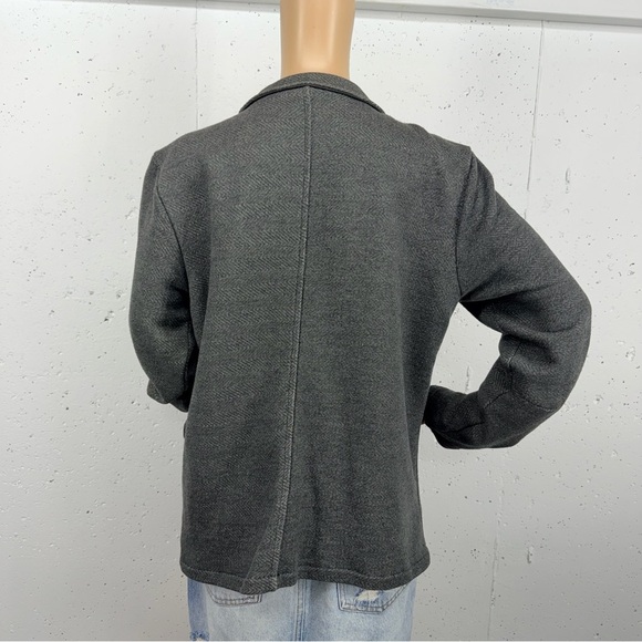 Cotton On Women’s Size Medium Dark Gray Jersey Cotton Blazer - Picture 3 of 13